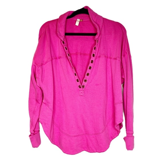 Anthropologie Tops - Pilcro | Grommet Deep V Henley